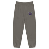 BlanK B Monogram Embroidered Sweatpants — front view