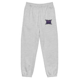 BlanK B Monogram Embroidered Sweatpants — front view