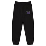 BlanK B Monogram Embroidered Sweatpants — front view