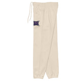 BlanK B Monogram Embroidered Sweatpants — left view