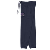 BlanK B Monogram Embroidered Sweatpants — left view