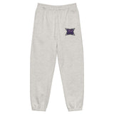 BlanK B Monogram Embroidered Sweatpants — front view