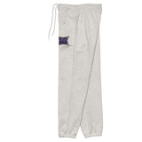 BlanK B Monogram Embroidered Sweatpants — left view