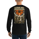 Extraction Crew Long Sleeve — Squad Patch & Full Back Art — back view