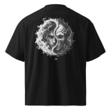 YIN & YANG — Oversized High-Neck Tee