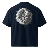 YIN & YANG — Oversized High-Neck Tee