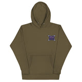 BlanK B Monogram Hoodie — Iso Me Back — front view