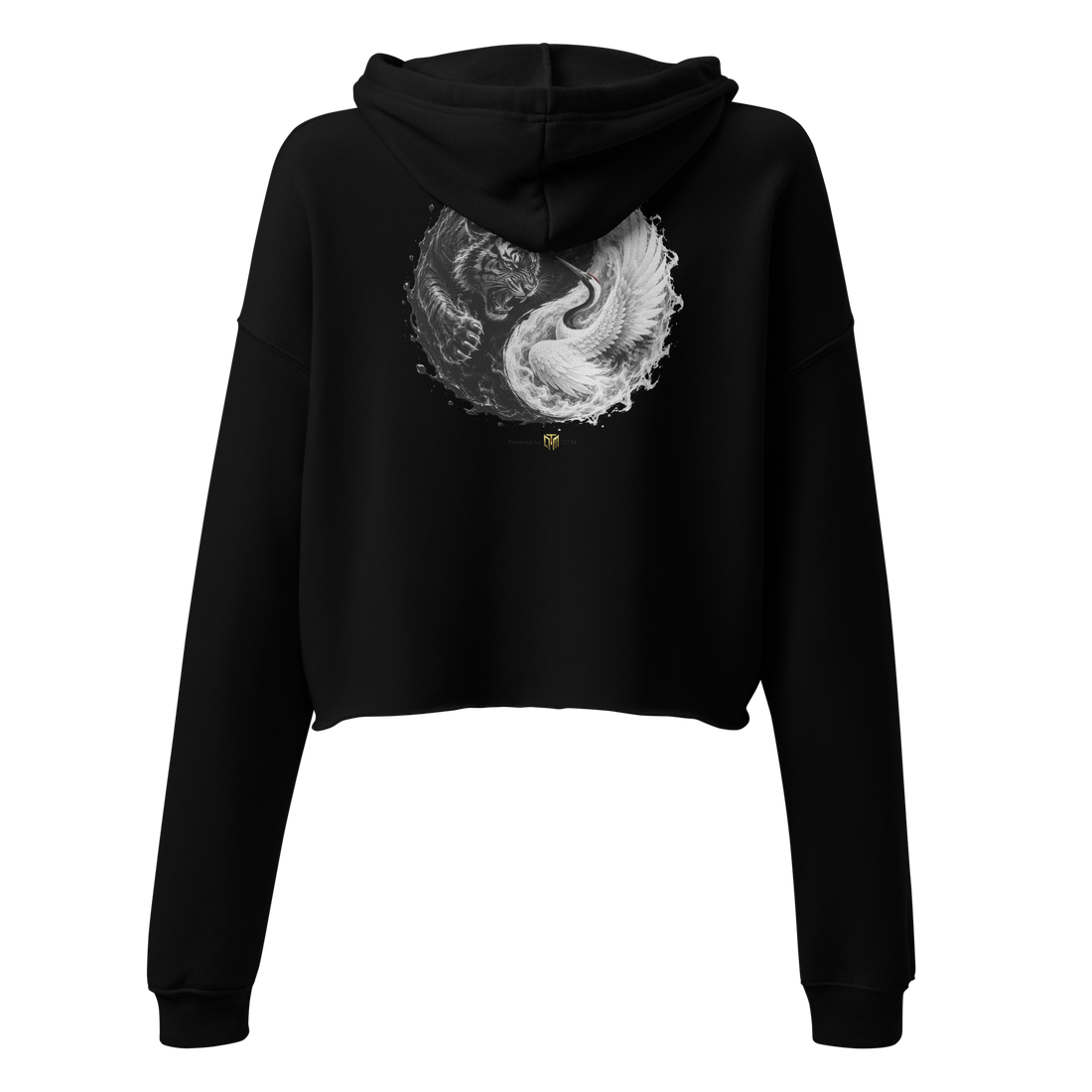 YIN & YANG — Crop Hoodie