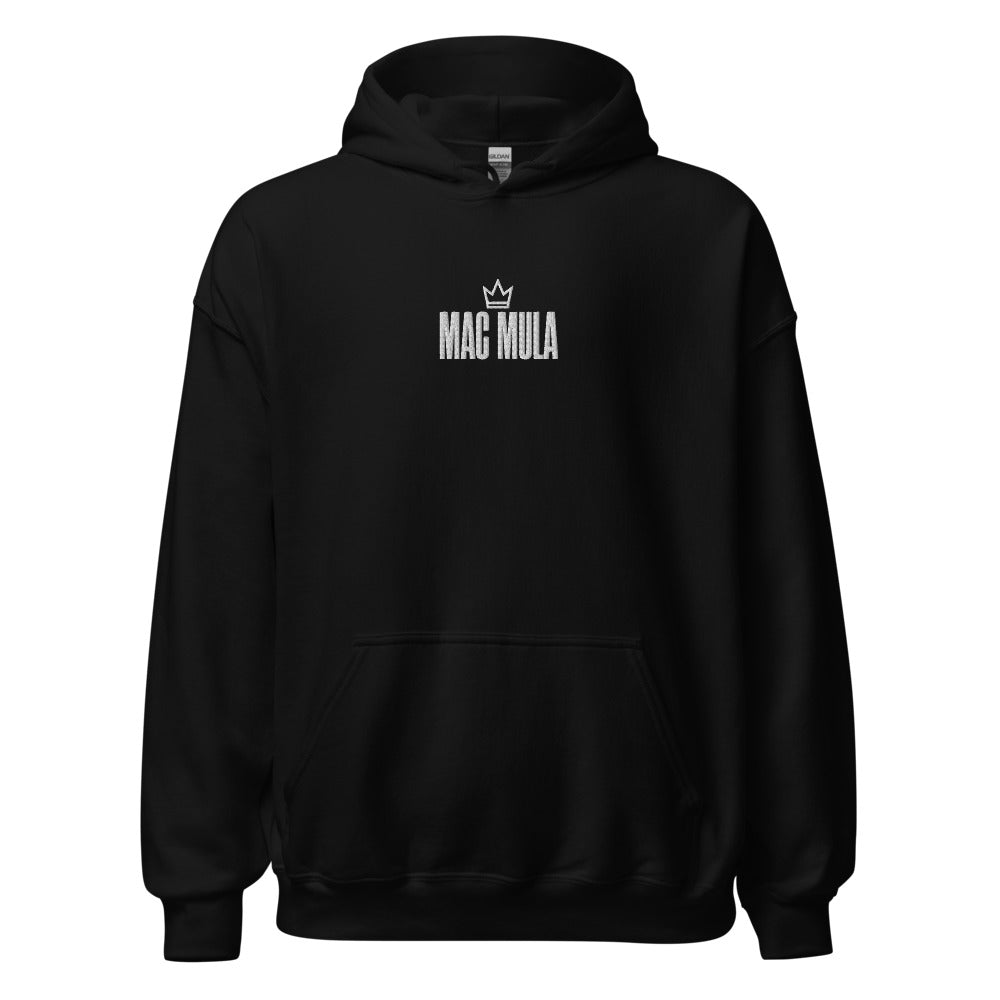 MAC MULA Embroidered Crown Hoodie